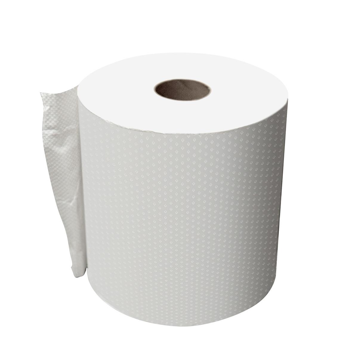 ENMOTION 8-inch Paper Towel Rolls - 6 Pack Touchless Dispenser Towels By Georgia-Pacific