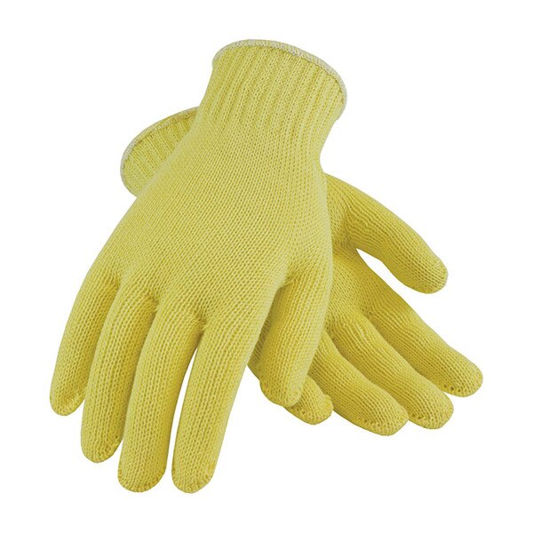 07-K300/M Kut-Gard Kevlar, Yellow Gloves 100% Kevlar, Medium 