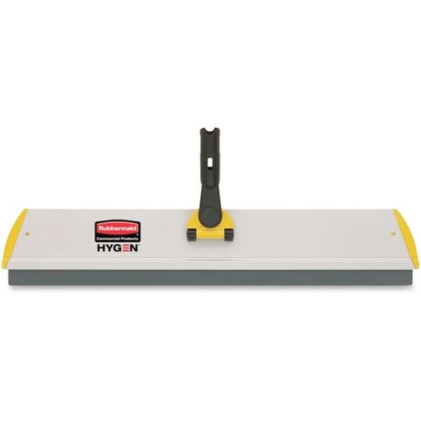 HYGEN Quick Connect S-S Frame, Wet/Dry Mop 17.19w x 3d, Aluminum, Yellow